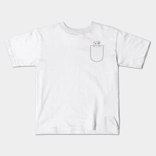 Cat in the pocket Kids T-Shirt